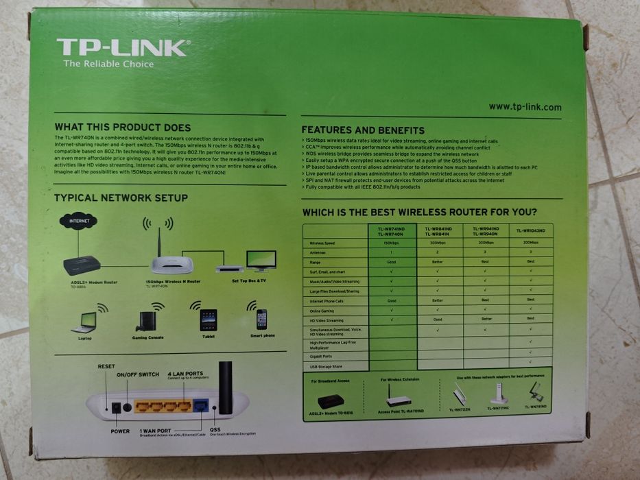 Рутер 2 броя  TP - Link