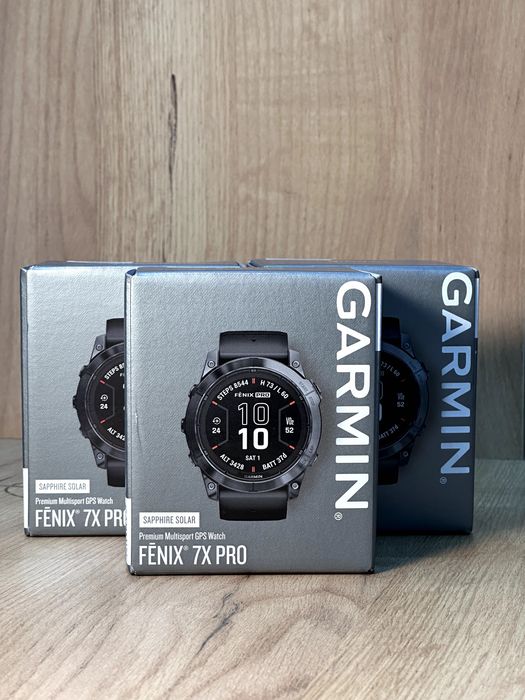Garmin Fenix 7X Pro Sapphire Solar — 37 дней без зарядки! Новый