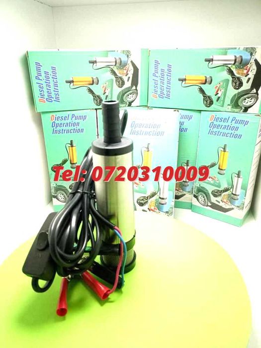 Pompa Extragere Din Canistre Butoaie 12v Motorinauleiadblue