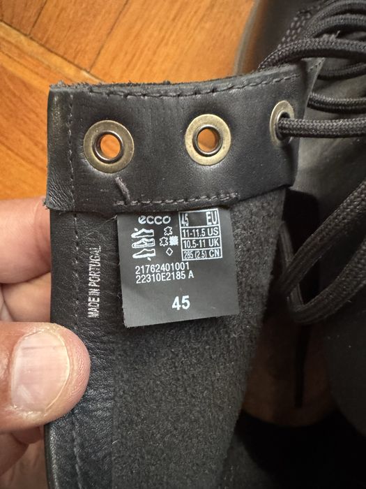 Мужские ботинки ECCO отличного качества привозные