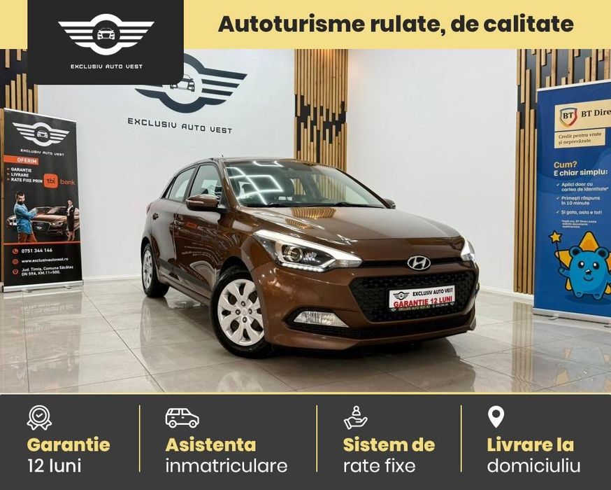 Hyundai i20 / Rate Fixe / Garantie / Livrare