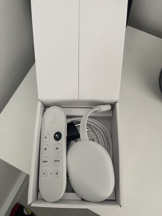 Google Chromecast TV, HD, HDMI, Bluetooth, Wi-Fi, Alb