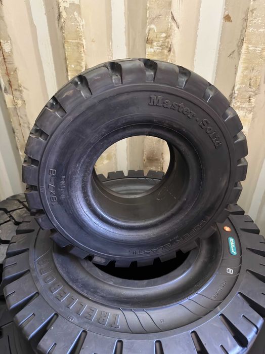 Anvelopa stivuitor 18 x 7 - 8, Plina, Master Solid, noua, transport inclus