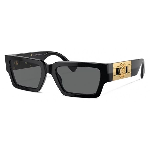 Versace Medusa Deco Sunglasses слънчеви очила Black + gold