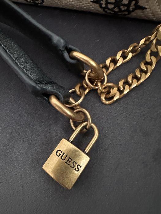 чанта Guess Katey и Чисто нови чанти естествен велур