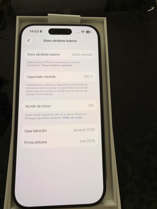 Vand iphone 16 pro
