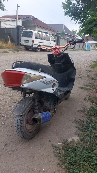 Мопед М8 ПРО в нормальном состоянии.