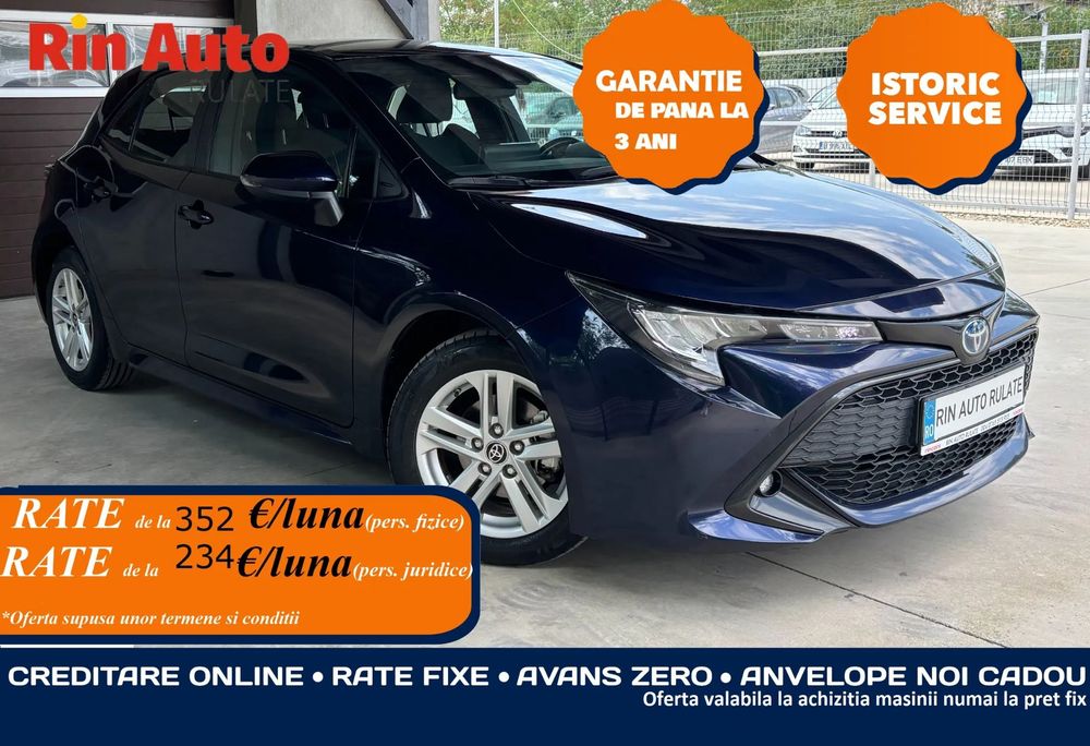 Toyota Corolla Garantie - TVA 21% - Posibilitate vanzare si in RATE Credit Leasing