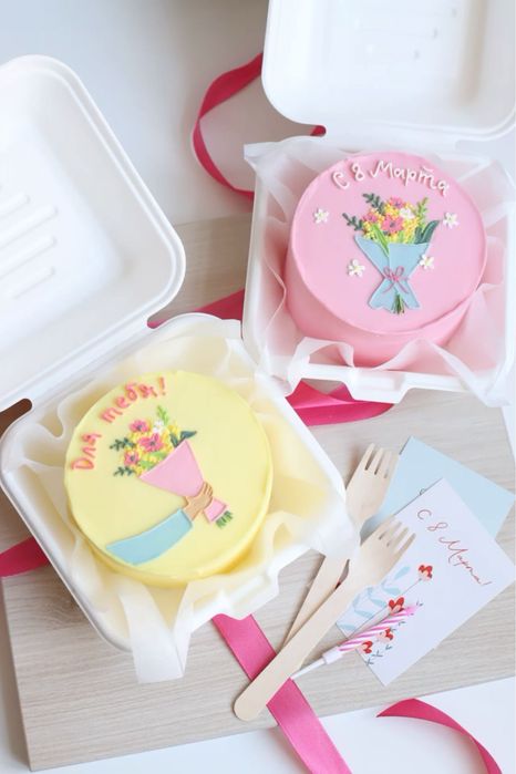 Бенто торты 8 наурыз / 8 март