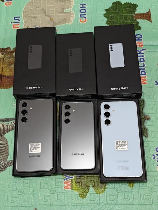 Samsung S24 Plus 256Gb 5G Samsung S24 256Gb 5G Samsung S24 fe 128Gb 5G