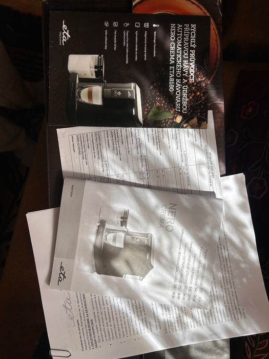 Автоматична кафе машина ETA NERO CREMA 8180