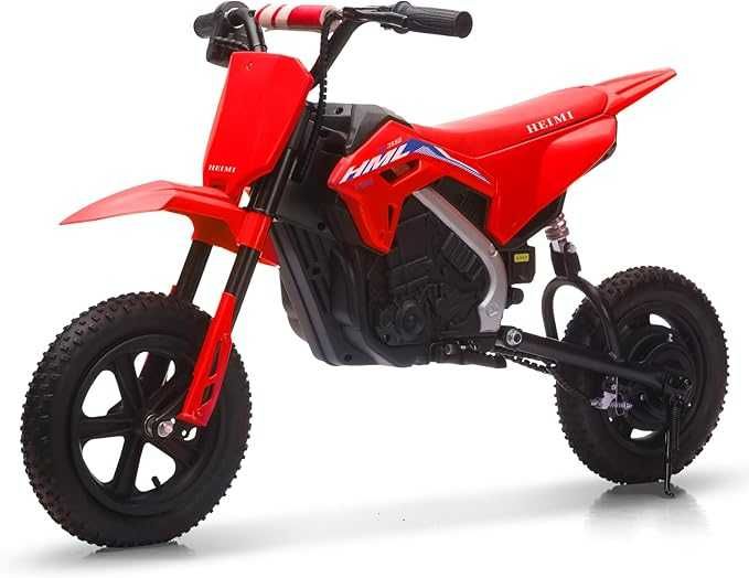Motocicleta electrica Honda CRF450 250W, 24V, roti gonflabile #RED