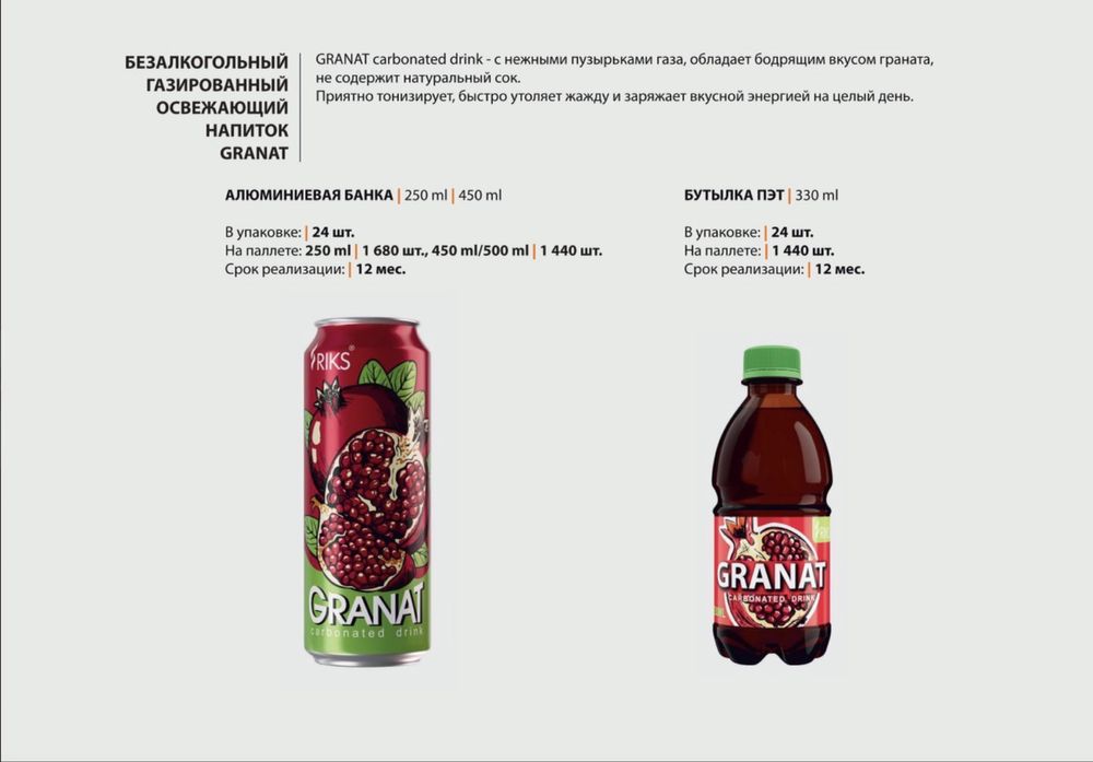 Оптовая продажа напитков