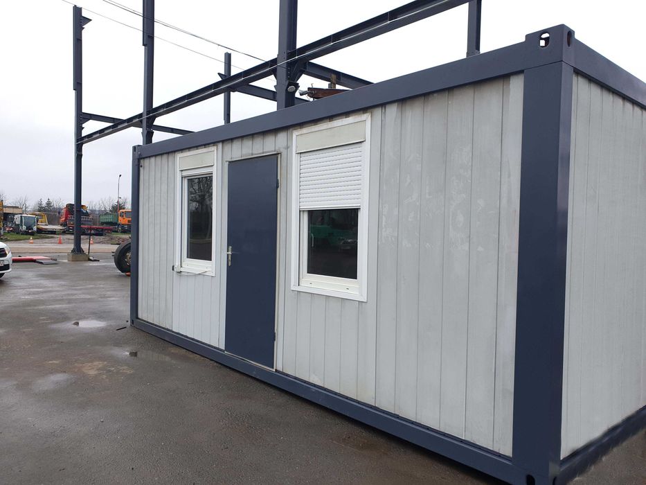 Container birou 6m Germania spatiu comercial depozit aer conditionat