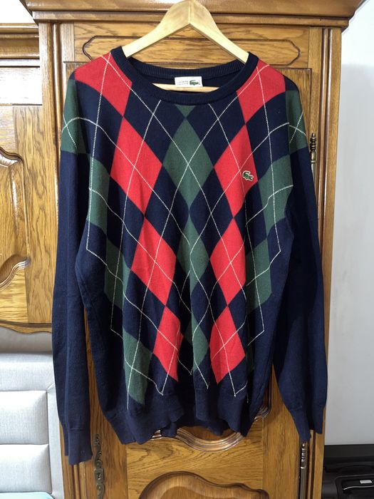 Pulovăr vintage Lacoste, Made in Italy
