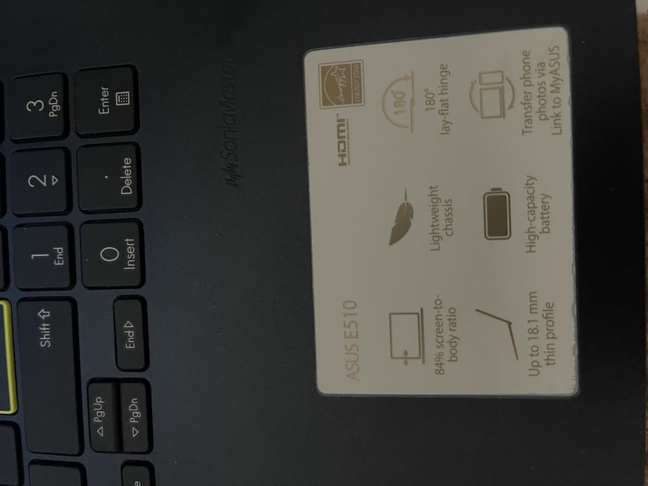 Leptop asus e510