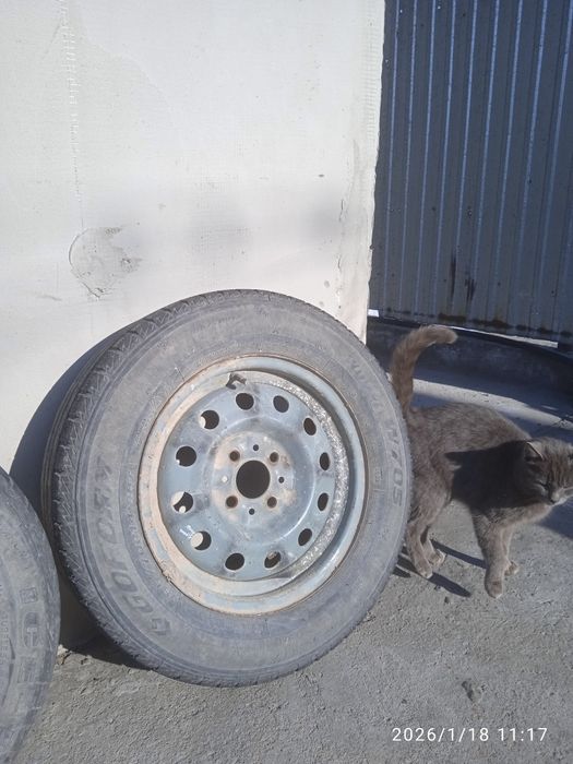 Покрышки с дисками на 13 и 14 диаметр