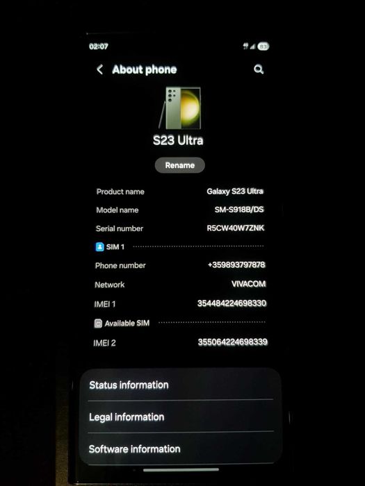 Samsung Galaxy S23 Ultra 512GB 12GB Ram