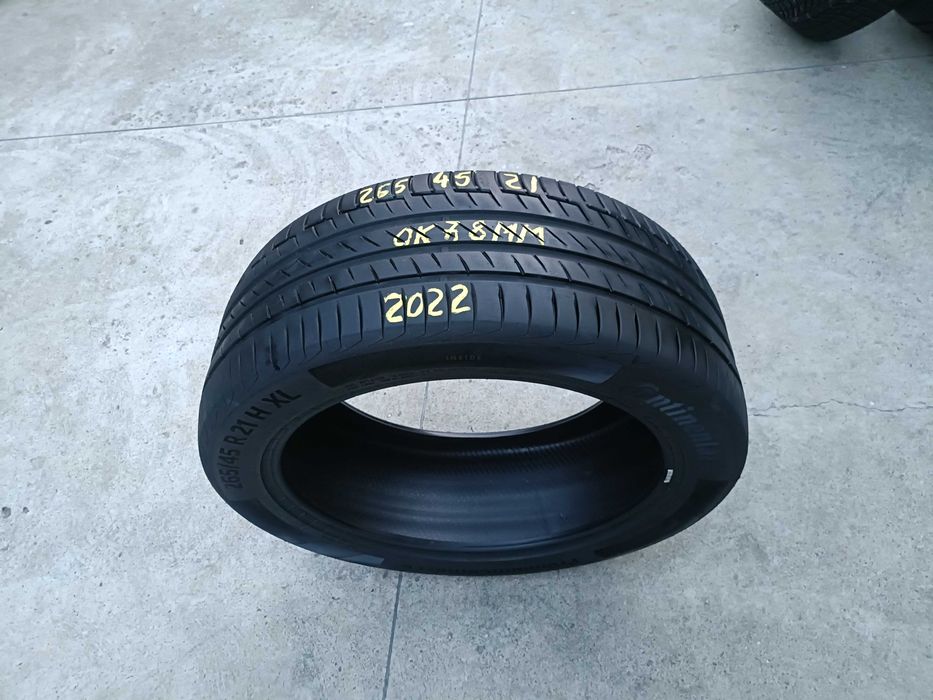 O anvelopa vara 265 45 21 Continental PremiumContact 6 cu 7,8 mm 2022