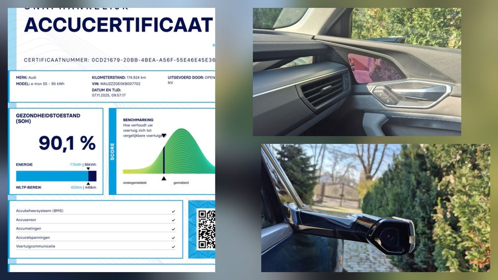 Audi E-Tron 55 95Kwh , Full option, Impecabil, Piele, Trapa, 360