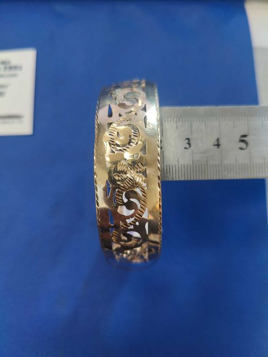 Златна дамска гривна 14.44гр-14к