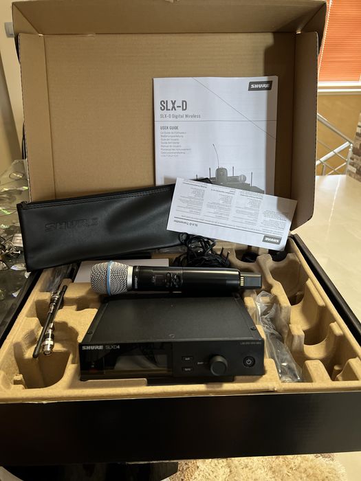 shure SLXD-4 beta 87A