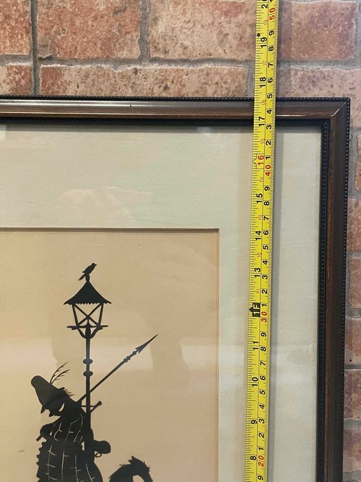 et 2 tablouri siluete decupate manual - Anni Hunne - Handgeschnitten