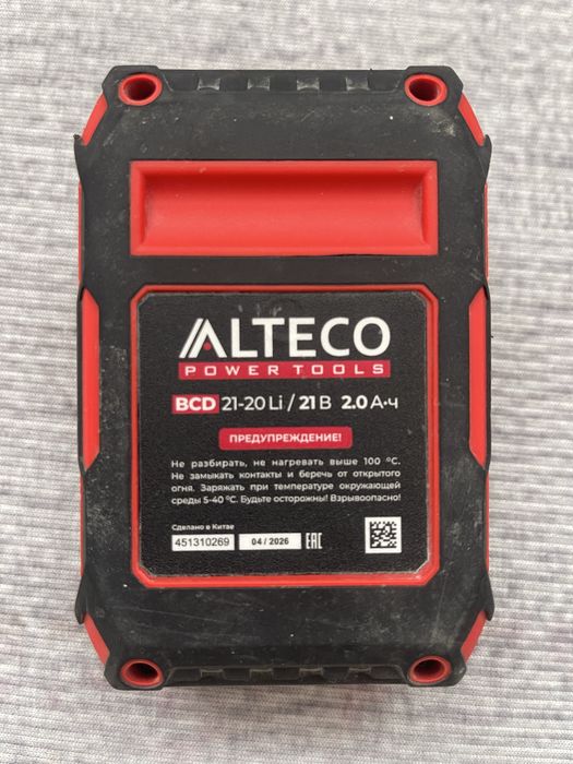 Шуруповерт “Alteko”