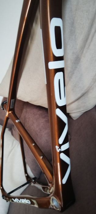 карбонова MTB рамка VIVELO VICTA 19” (48 см) – Gold Rust Chameleon