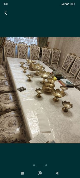 Посуда из Индии метал Латунь новое