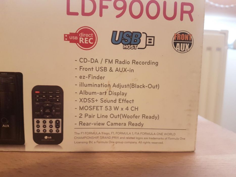 Dvd auto LG cu inregistrare pe stik