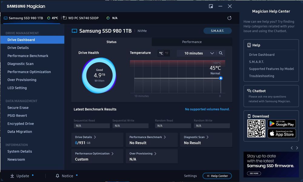 SSD NVMe Samsung 980 1TB