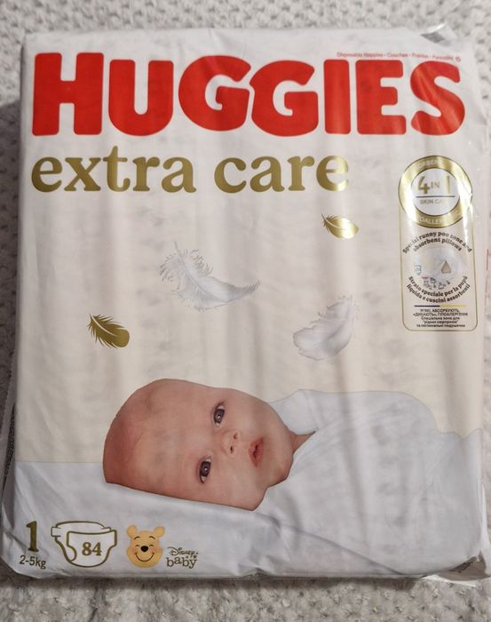 Huggies extra care nr. 1