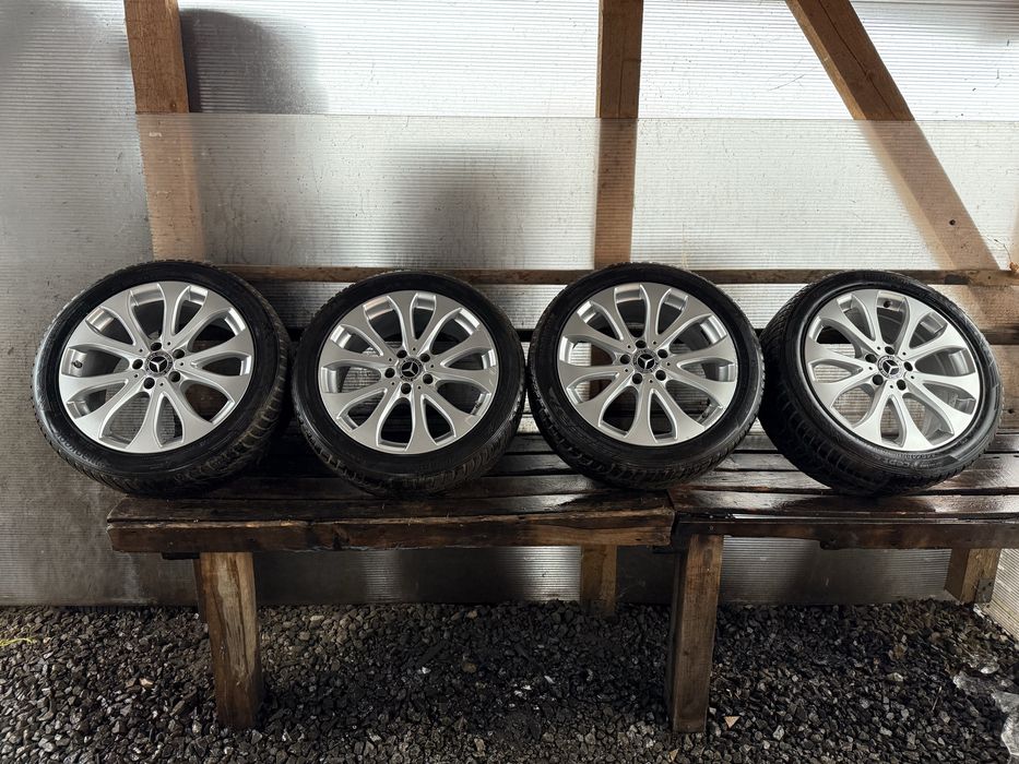 Jante Mercedes E class w213 originale 245 45 18 hankook iarna 2022
