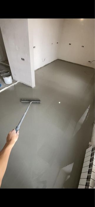 Наливной пол под ключ ,Гарантия ровности