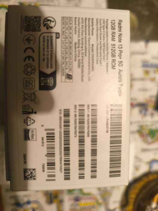 Xiomi redmi note 13 pro+ 512 gb