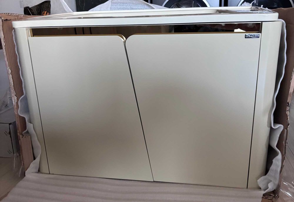 PVC шкаф за баня с мивка