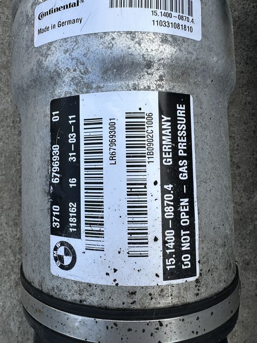 Amortizoare fata / Perne aer spate BMW Seria 7 F01, F02