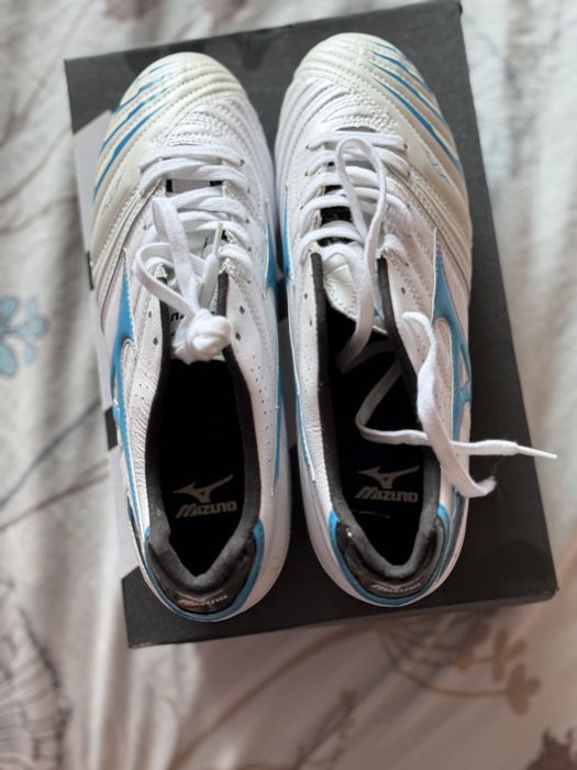 Mizuno Supersonic Wave SG – нови, естествена кожа – EU  40,5(26см стелка)