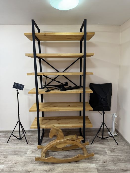 стеллаж в стиле лофт