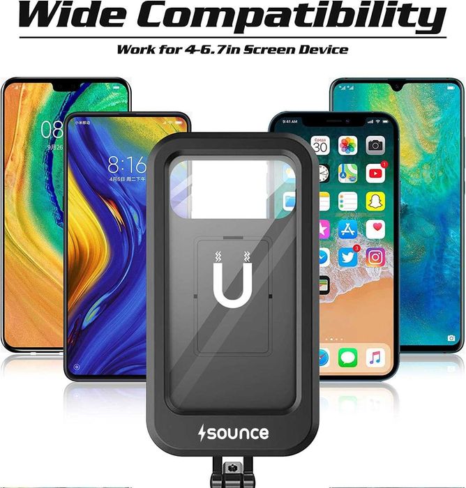 Водоустойчив държач за мобилен телефон Sounce Bike Mount.