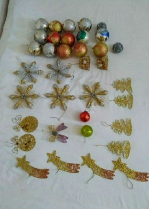 Ёлочные игрушки  БОЛЬШИЕ на большую ёлку п/р совпластэтал