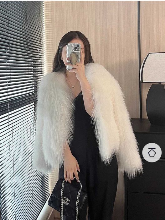 Шубка накидка  продам экомех