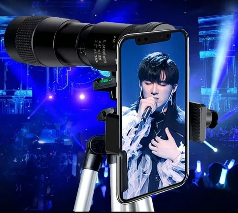 Штатив с объективом.