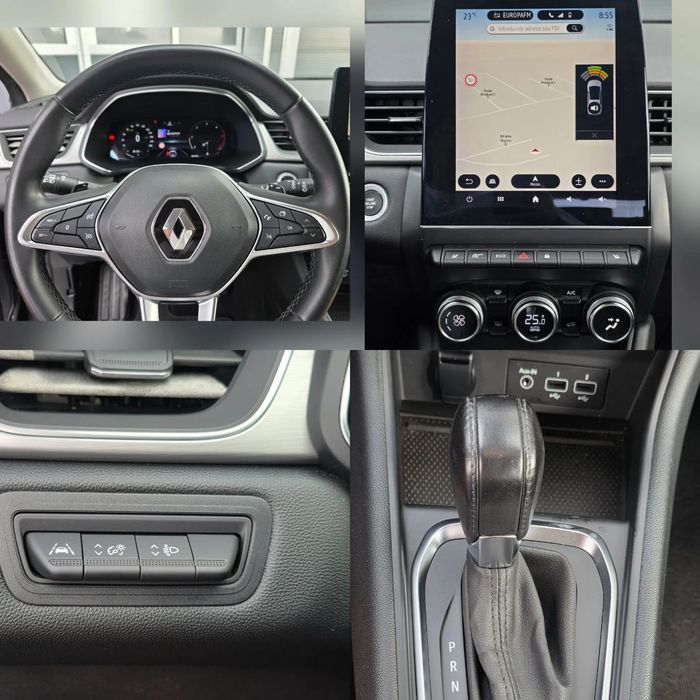 Renault Captur 1.5 dci Automat 2020 intens RAR faruri purevision piele jante bicolore