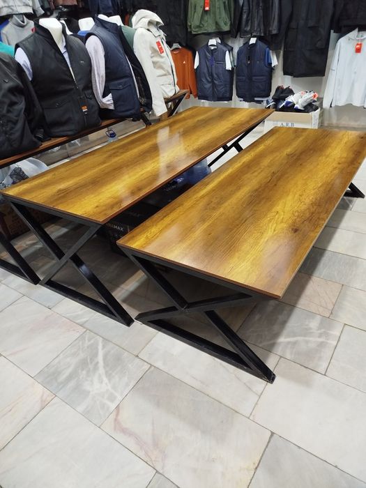 Лофт стол. Жуда мустахкам ва чиройли журнальный стол.