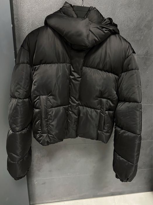 MANGO Дамско зимно черно яке