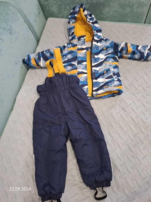 Зимний раздельный комбинезон