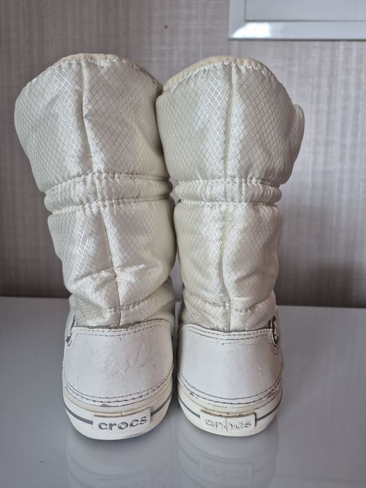 Сапоги демисезонные crocs размер w7