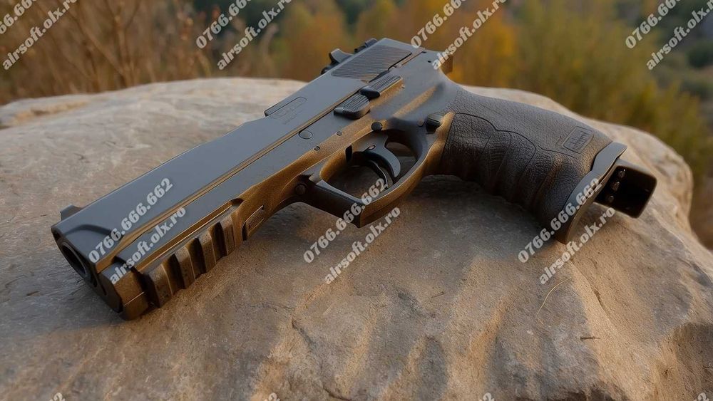 PISTOL [PESTE 20 JOULI!] MODIFICAT!! Hdp. Metal, Arma Airsoft Co2 50mm